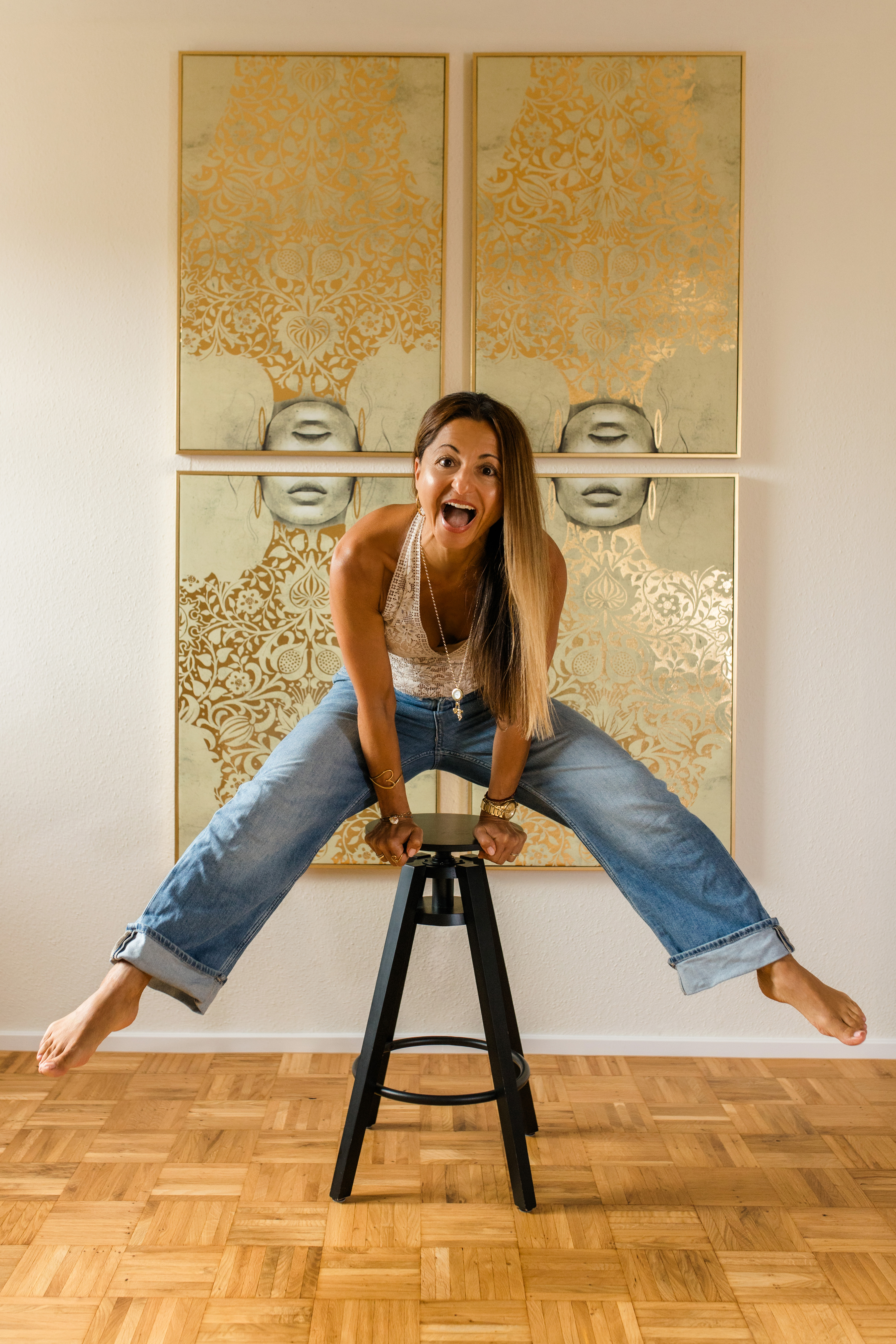 Zorica im Beautiful-Burn-Pilates-Studio